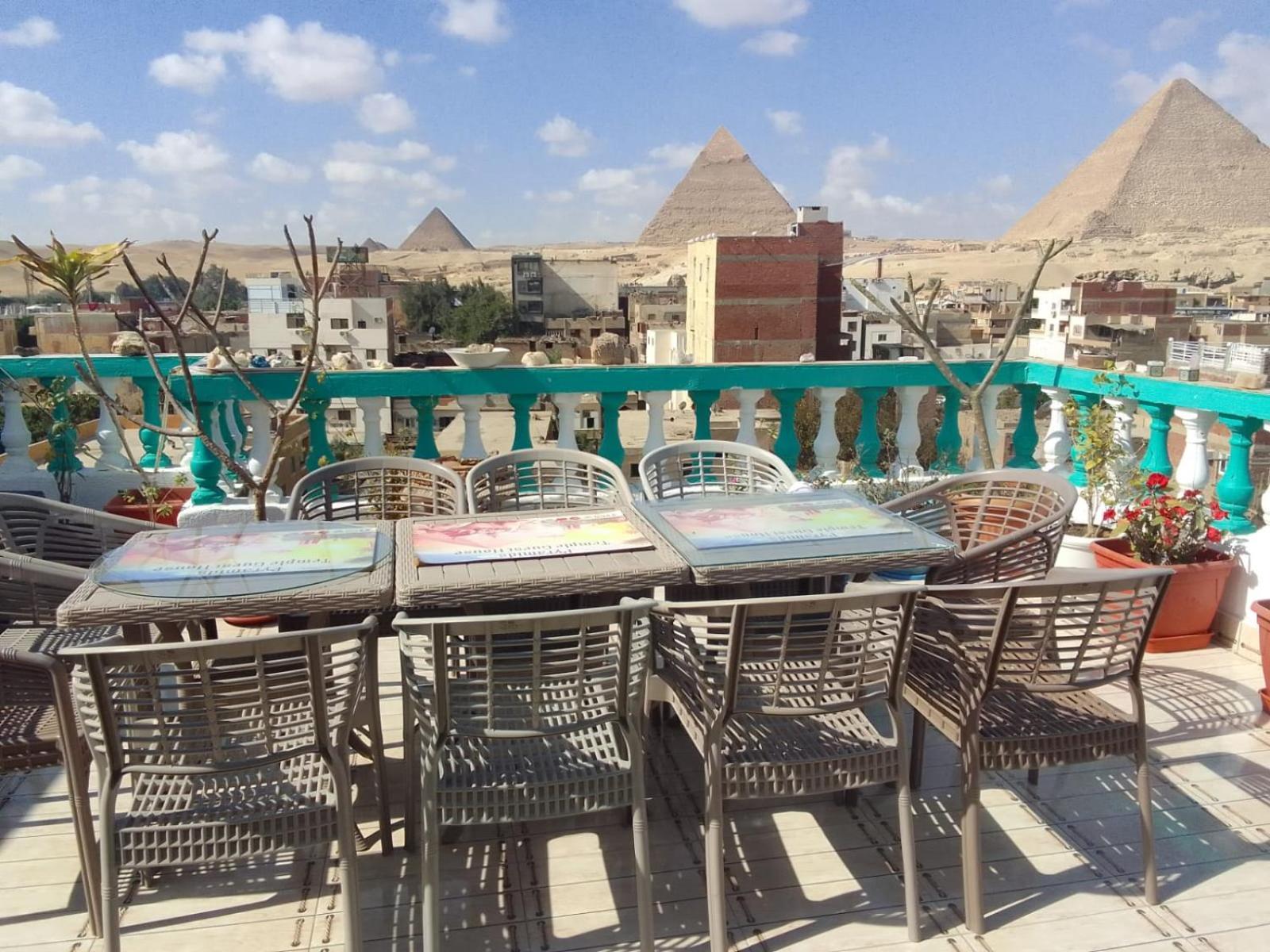 Pyramids Temple Guest House Kafrat al Jabal Екстер'єр фото