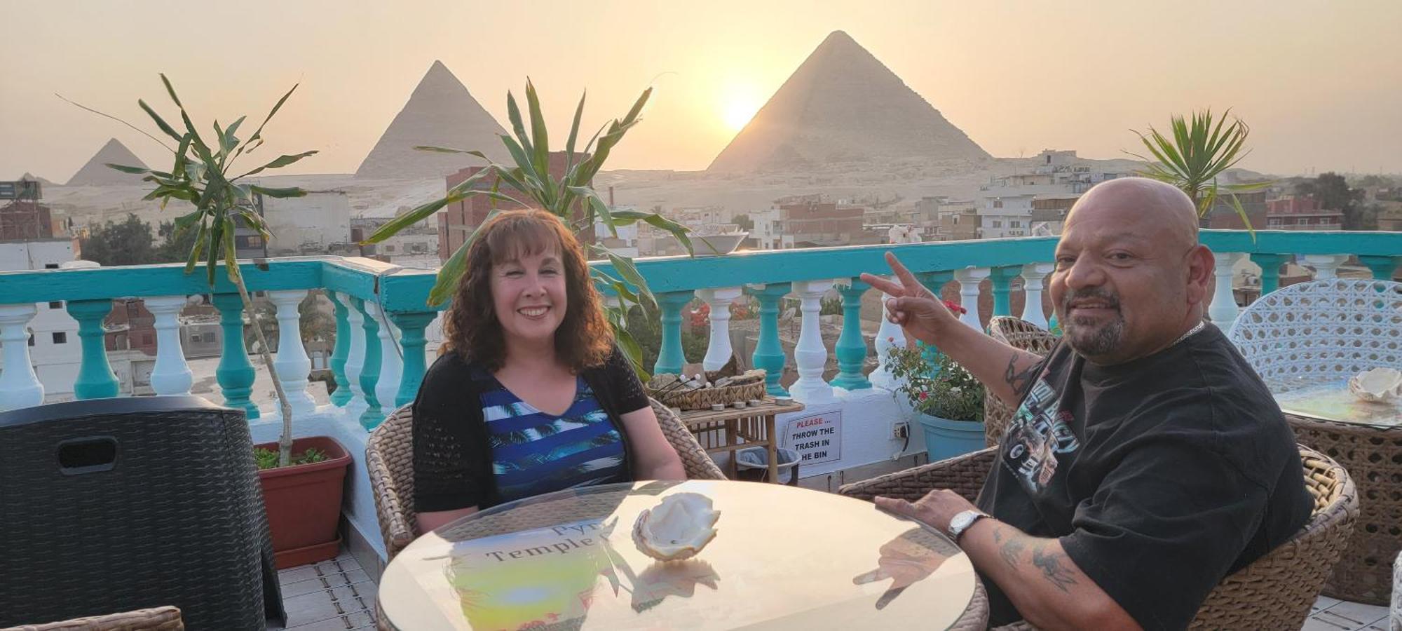 Pyramids Temple Guest House Kafrat al Jabal Екстер'єр фото