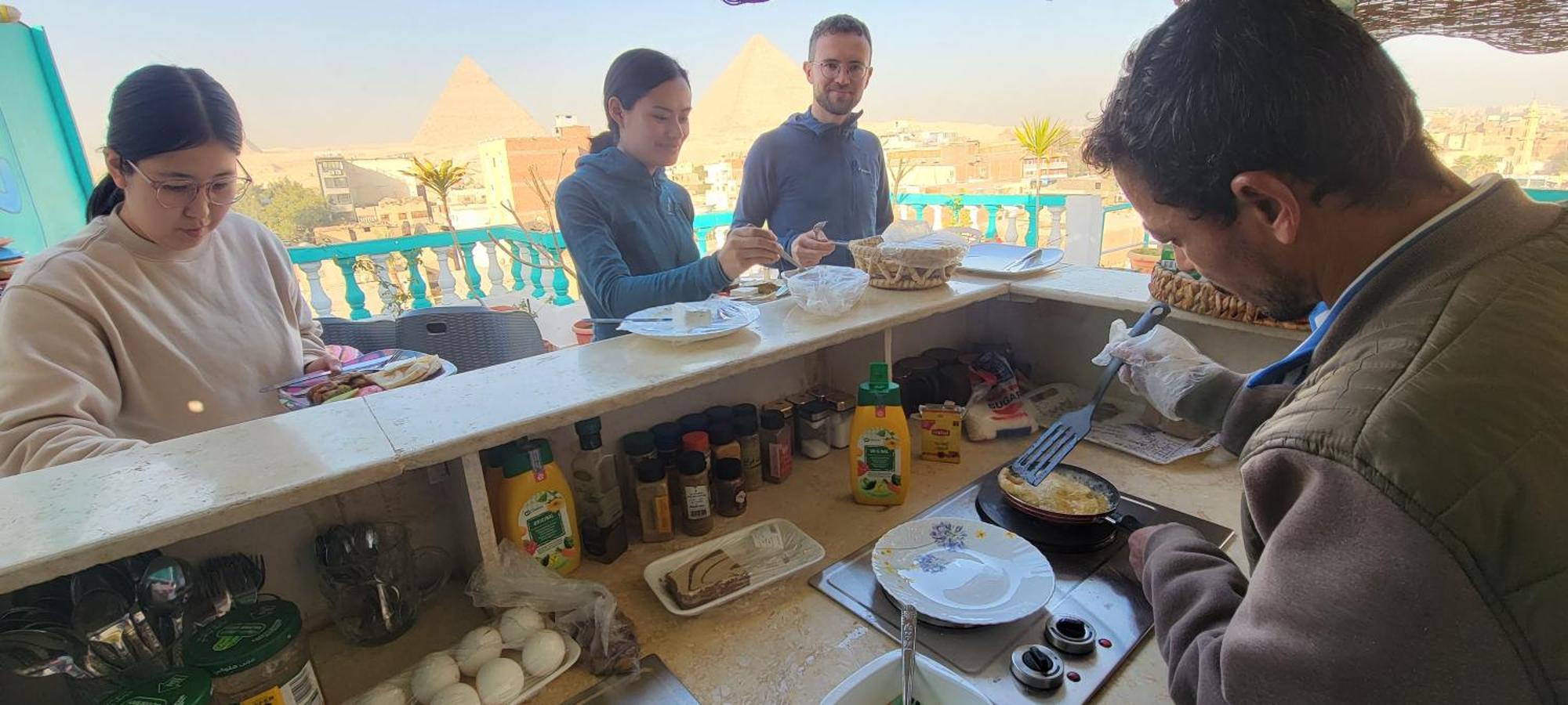 Pyramids Temple Guest House Kafrat al Jabal Екстер'єр фото
