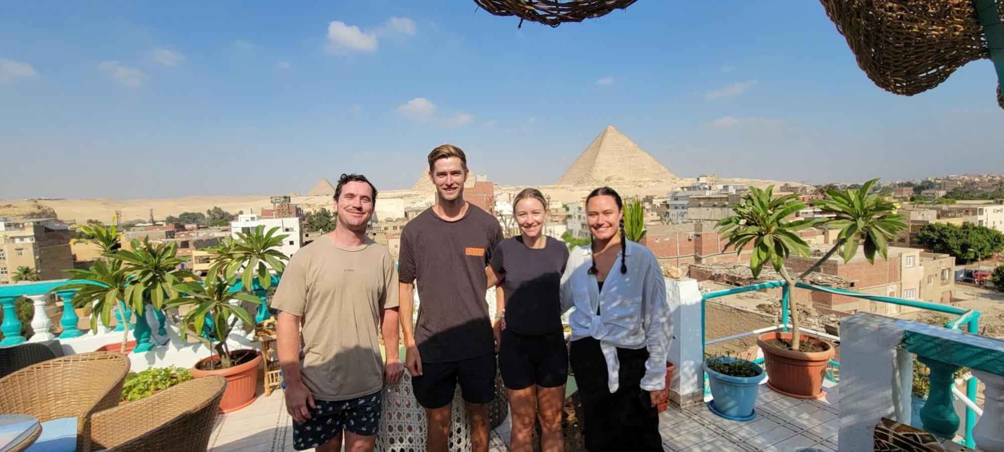 Pyramids Temple Guest House Kafrat al Jabal Екстер'єр фото