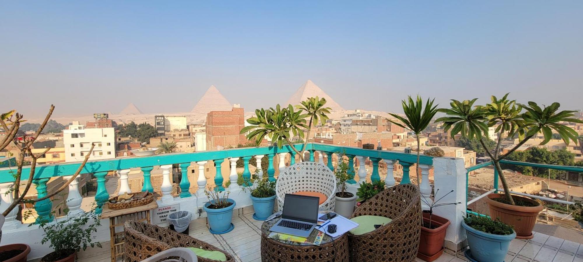 Pyramids Temple Guest House Kafrat al Jabal Екстер'єр фото